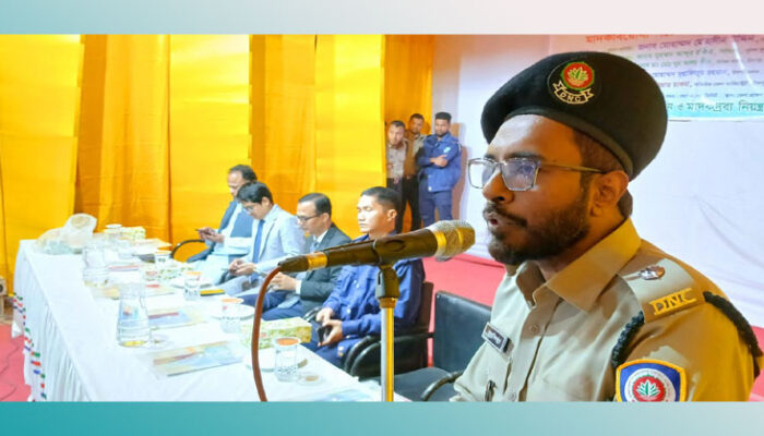 মাদক সেবনে মানুষের শারীরিক ও মানসিক উভয়প্রকার ক্ষতিসাধন : উপ-পরিচালক মুস্তাফিজুর