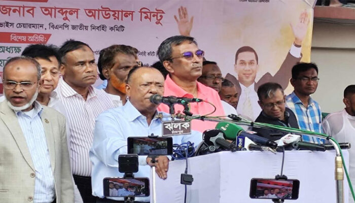 সংস্কারের নামে কোন তালবাহানা চলবে না : বিএনপি ভাইস চেয়ারম্যান মিন্টু