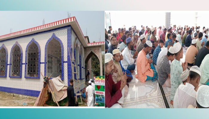 উদ্বোধন হলো কচুয়ার দোয়াটি ইব্রাহীমিয়া জামে মসজিদ