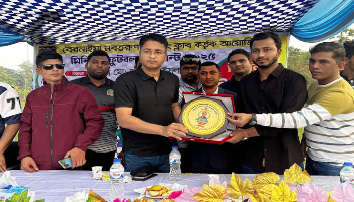 শাহরাস্তি মিনিবার ফুটবল টুর্নামেন্ট-২০২৫ অনুষ্ঠিত