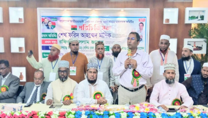 সারা বিশ্বে স্বৈরাচারে এক নাম্বারে ছিলো শেখ হাসিনা : শেখ ফরিদ আহমেদ মানিক