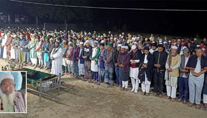 ফরাজীকান্দিতে যুবদল নেতা ছিদ্দিকুর রহমানের পিতার ই ন্তে কা ল