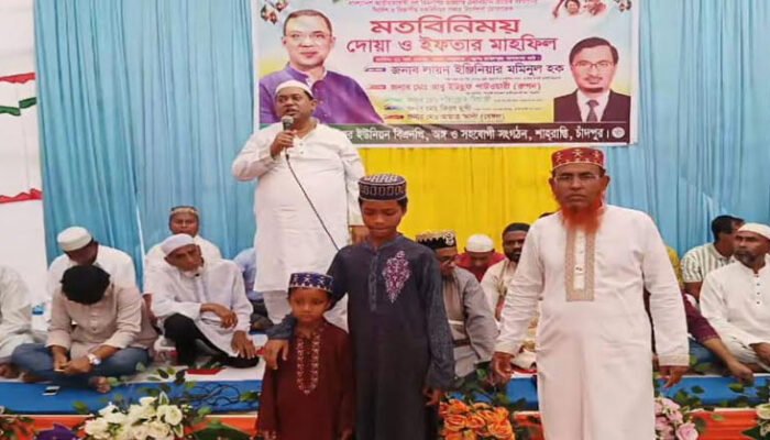 শাহরাস্তিতে প্রয়াত যুবদল নেতার দুই সন্তানের দায়িত্ব নিলেন রুপন পাটোয়ারী