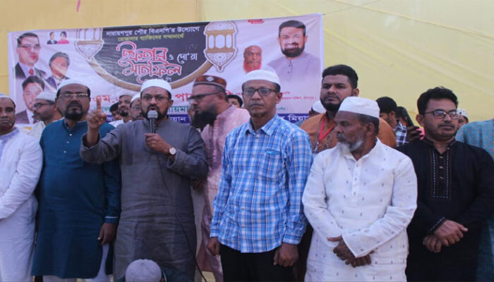 এখনো দেশ নিয়ে ষড়যন্ত্র চলছে আমাদেরকে সতর্ক থাকতে হবে : এম এ শুক্কুর পাটোয়ারী