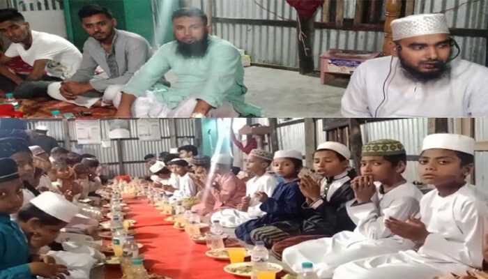 হাজীগঞ্জে ছাত্রনেতা স্বপন সরকারের ইফতার মাহফিল