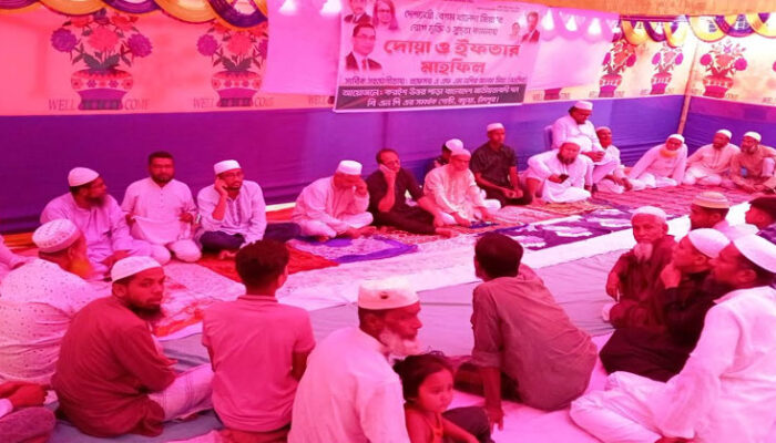 কচুয়ায় বিএনপি নেতা নশির আলমের উদ্যোগে ইফতার মাহফিল