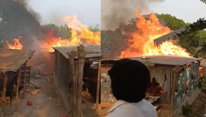 হোটেলের আড়ালে নারীদের দিয়ে অনৈতিক কাজ, স্থানীয় জনতার আগুন