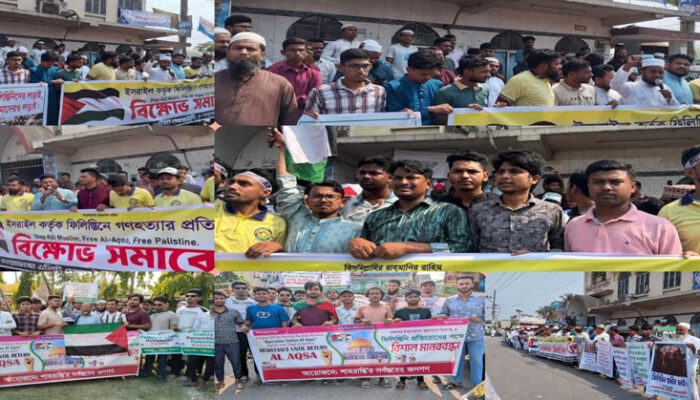উত্তাল শাহরাস্তি: সর্বস্তরের মানুষের এক কণ্ঠে প্রতিবাদ