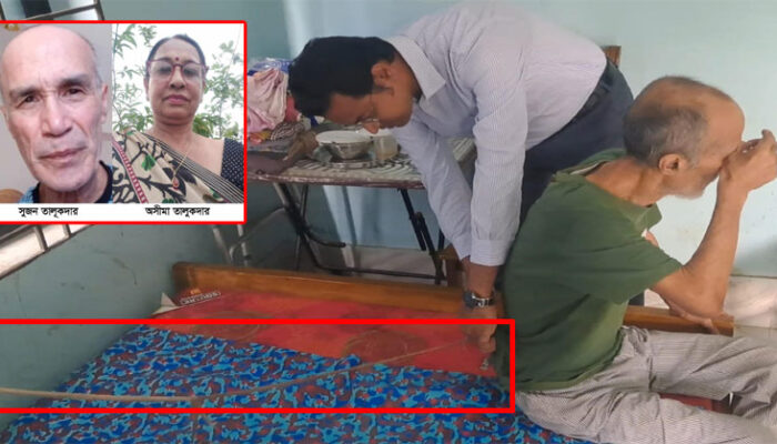 চাঁদপুরে গৃহবন্ধী সেই মুক্তিযোদ্ধার বাঁধন খুললেন ইউএনও