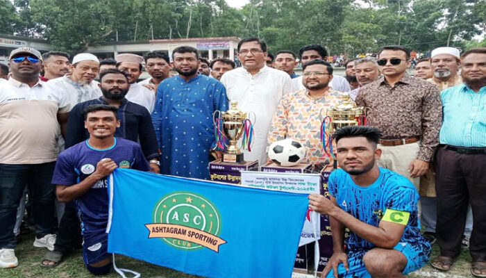 কচুয়ায় ফুটবল টুর্নামেন্ট উদ্বোধন অনুষ্ঠান