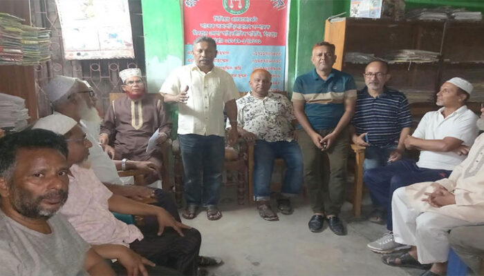 চাঁদপুর আউটার স্টেডিয়ামের ঈদ-জামাত কমিটির প্রস্তুতি মুলুক সভা