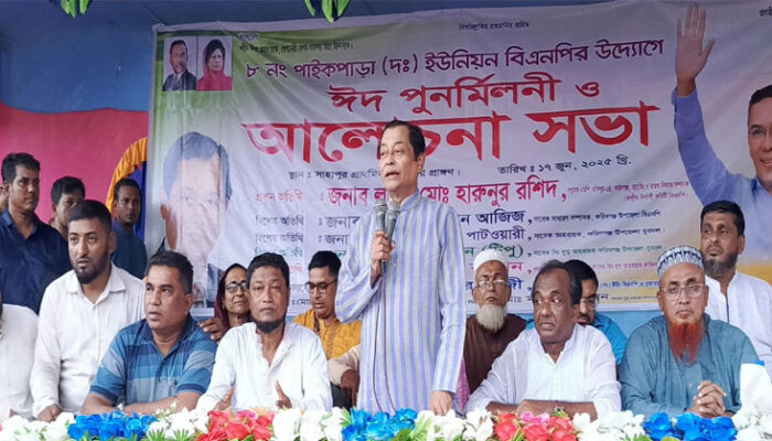 গণঅভ্যুত্থানে অর্জিত বিজয় ধরে রেখে শহীদ জিয়ার আদর্শে পথ চলতে হবে : হারুনুর রশিদ