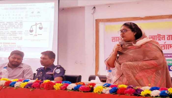 শাহরাস্তিতে তামাক নিয়ন্ত্রণ আইন বাস্তবায়নে প্রশিক্ষণ কর্মশালা