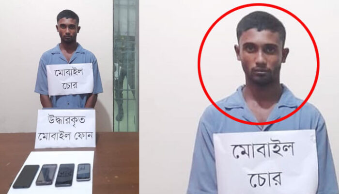 চাঁদপুরে যৌথ বাহিনীর অভিযানে মোবাইল চোর সিন্ডিকেটের সদস্য গ্রেফতার