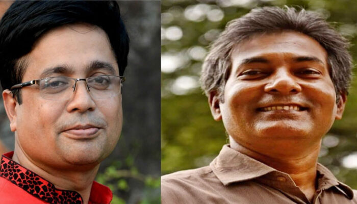 ঢাকাস্থ চাঁদপুর জেলা সাংবাদিক ফোরামের সভাপতি পলাশ ও সম্পাদক শাহীন