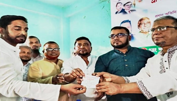 শাহমাহমুদপুর ইউনিয়নে বিএনপির সদস্য পদ সংগ্রহ ও নবায়ন কর্মসূচির উদ্বোধন
