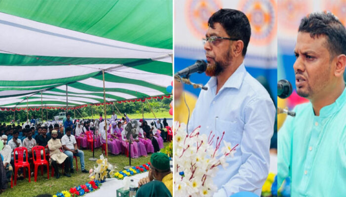 এইচএসসি পরীক্ষার্থীদের বিদায় উপলক্ষে মিলাদ ও দোয়া