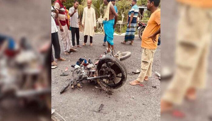 মোটরসাইকেল দুর্ঘটনায় এইচএসসি পরীক্ষার্থীসহ নিহত ২