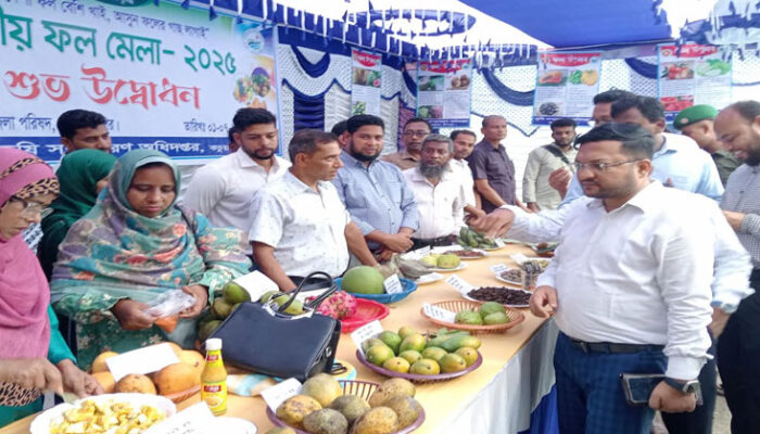 কচুয়ায় ব্যতিক্রমী আয়োজনে জাতীয় ফল মেলার উদ্বোধন
