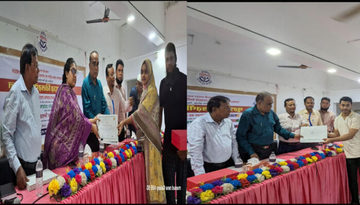 শাহরাস্তিতে কৃতী শিক্ষার্থীদের পুরস্কৃত