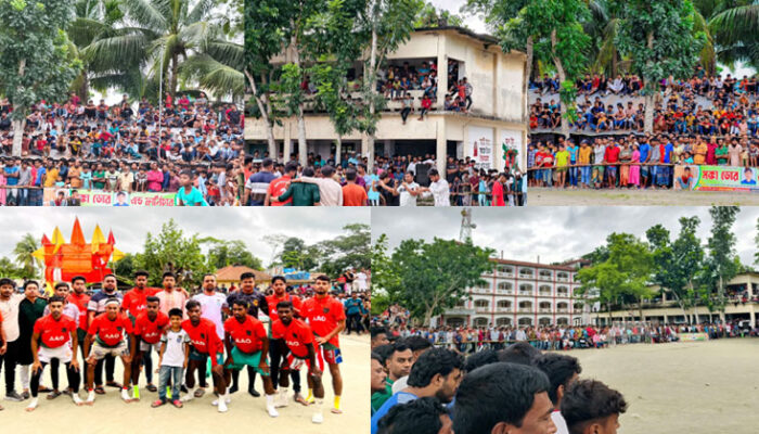 শেখ ফাউন্ডেশন স্পোর্টিং ক্লাবের দাপুটে জয়