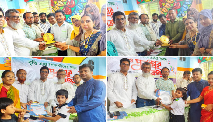 চাঁদপুর ল্যাবরেটরী স্কুলের বৃত্তিপ্রাপ্ত কৃতি শিক্ষার্থীদের সনদ ও পুরস্কার বিতরণ