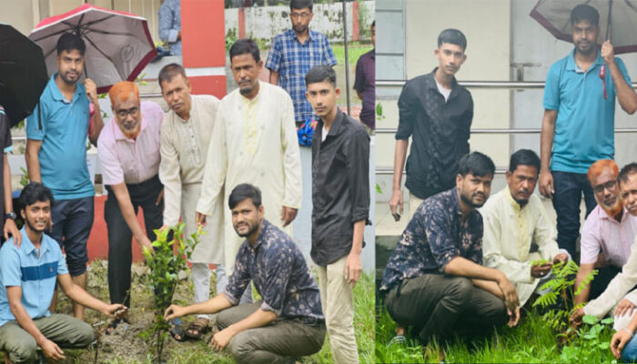 মহামায়ায় প্রভাতের ৫ম ধাপের বৃক্ষরোপণ কর্মসূচি পালিত