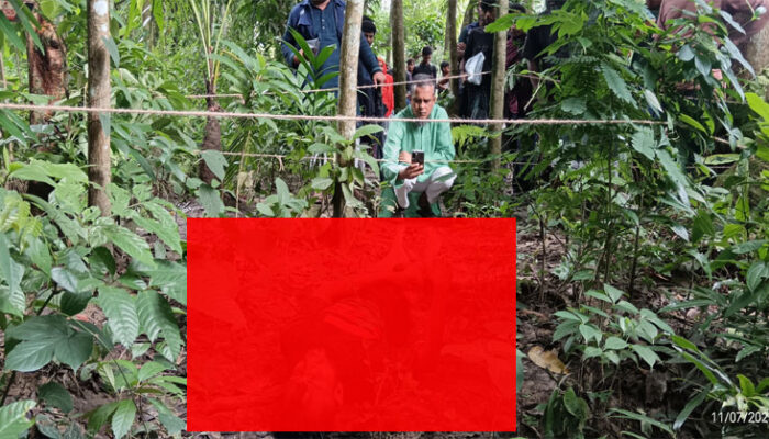 ফরিদগঞ্জে বাগান থেকে হাসানুরের মরদেহ উদ্ধার, এলাকাজুড়ে চাঞ্চল্য