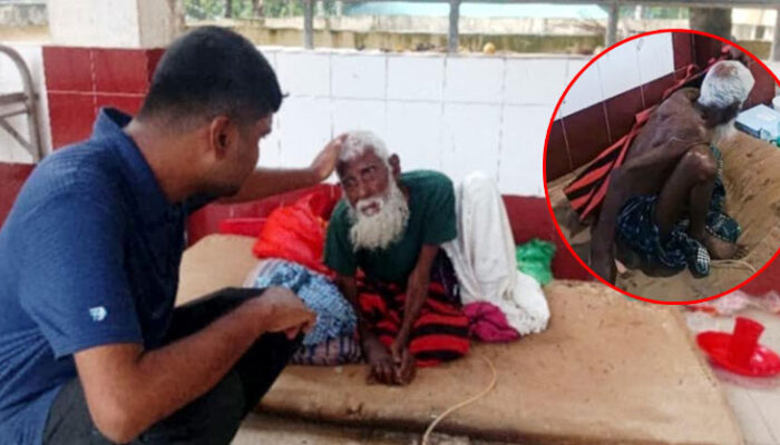 হাসপাতালে থাকা অজ্ঞাত রোগীদের পাশে দাঁড়িয়ে সাজ্জাদের দৃষ্টান্ত স্থাপন