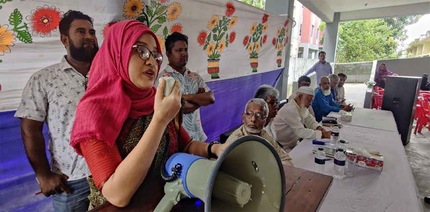 মান সম্মত শিক্ষা নিশ্চিত করতে একসাথে কাজ করতে হবে : ইউএনও মাহমুদা মনি