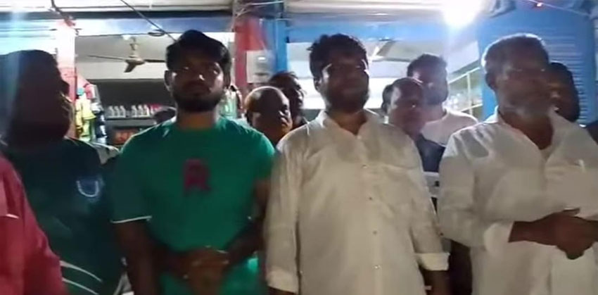 শাহরাস্তি টামটা দক্ষিণে মাদক বিরোধী মানববন্ধন ও বিক্ষোভ সমাবেশ