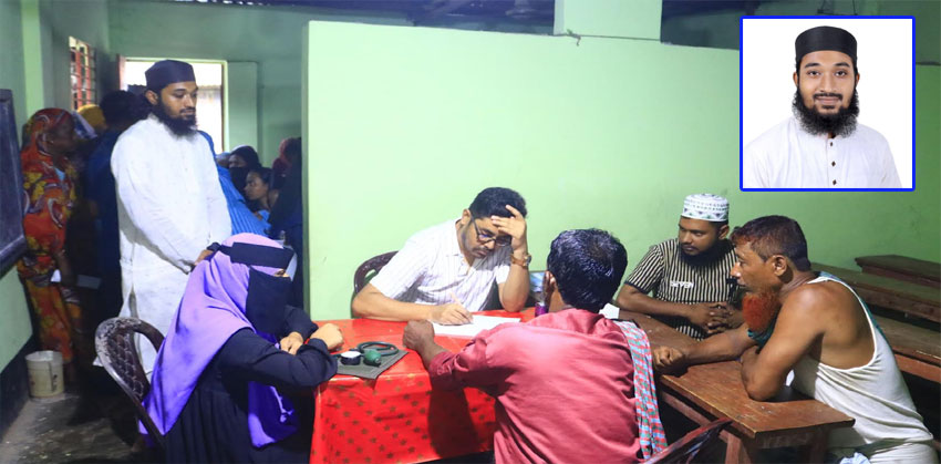 হাজীগঞ্জের রায়চোঁতে হাফেজ তানভীরের উদ্যোগে ফ্রি মেডিকেল ক্যাম্প