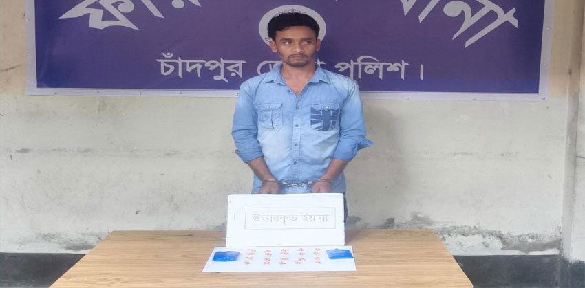 ফরিদগঞ্জে ইয়াবাসহ মাদক কারবারি গ্রেফতার