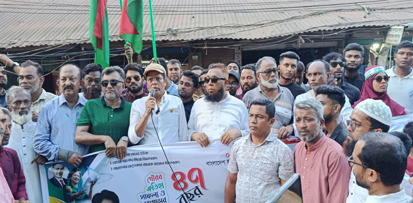 দল যাকেই মনোনয়ন দেক, আমরা ধানের শীষের বিজয় নিশ্চিত করবো-মোতাহার হোসেন পাটওয়ারী