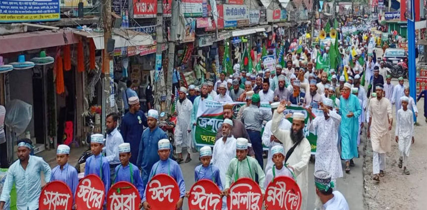 মাজার-মসজিদে হামলা হলে দাঁতভাঙ্গা জবাব দেয়া হবে : আল্লামা মাসউদ হোসাইন আল-কাদেরী
