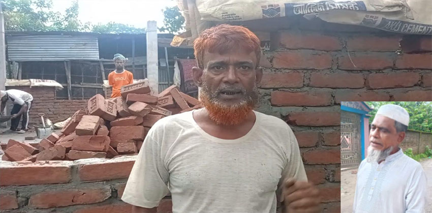 হাজীগঞ্জের মৈশাঈদে চাচার বিরুদ্ধে ভাতিজার সম্পত্তি জোরপূর্বক দখলের অভিযোগ