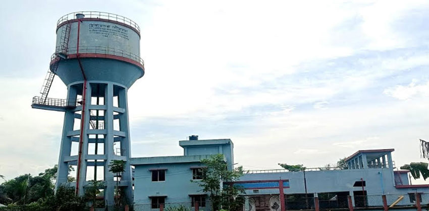কাজে আসছে না ছেংগারচর পৌরবাসীর ১১ কোটি টাকার পানি শোধনাগার