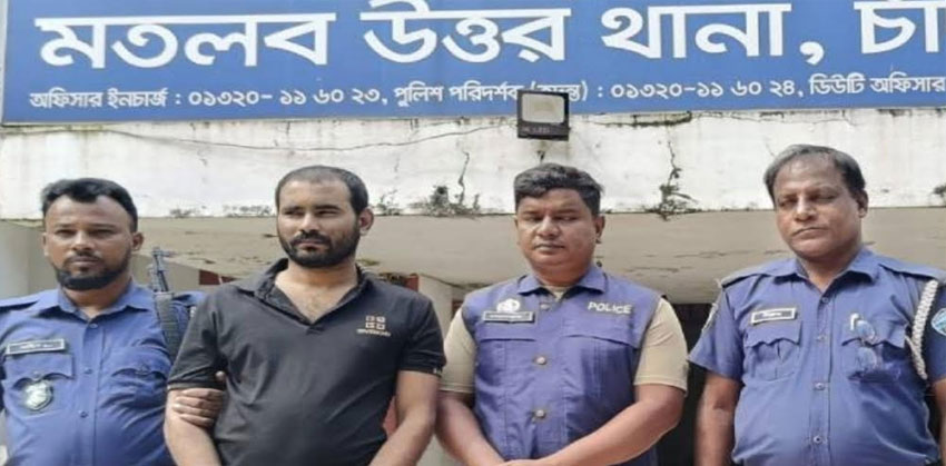 মতলব উত্তরে গুলিবিদ্ধ নাহিদ মামলার আসামী গ্রেফতার