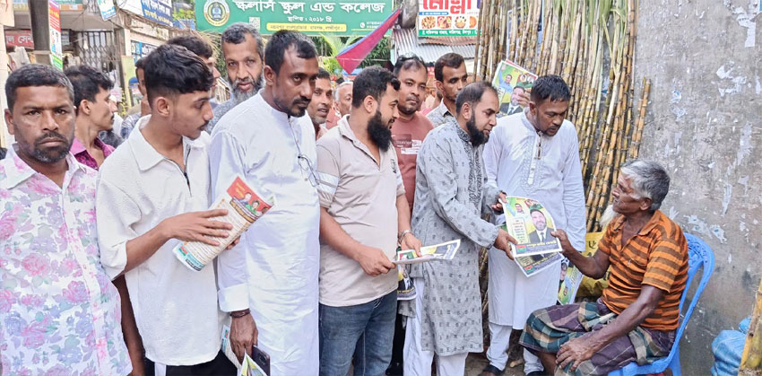 ধানের শীষের প্রশ্নে আমরা এক এবং অভিন্ন : ফরিদগঞ্জে হুমায়ুন কবির বেপারী