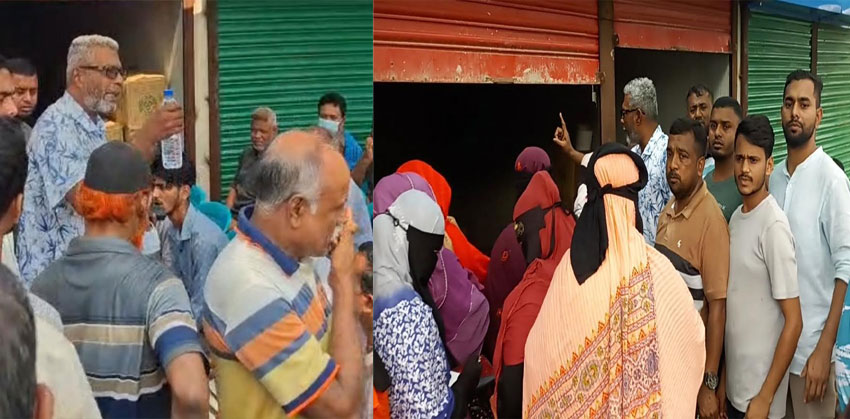 শেখ ফরিদ আহমেদ মানিকের নির্দেশে টিসিবির পণ্য বিতরণে ছাউনি ও বিশুদ্ধ পানির ব্যবস্থা