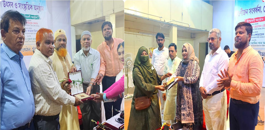 নতুন কুঁড়ি ক্রীড়া ও সাংস্কৃতিক সংগঠনের আয়োজনে মেহেদী উৎসব ও গুণিজন সংবর্ধনা