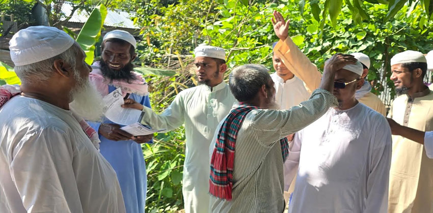 সুশাসন ও ন্যায়বিচার নিশ্চিত করতে হাতপাখায় ভোট দিন : শেখ জয়নাল আবেদীন
