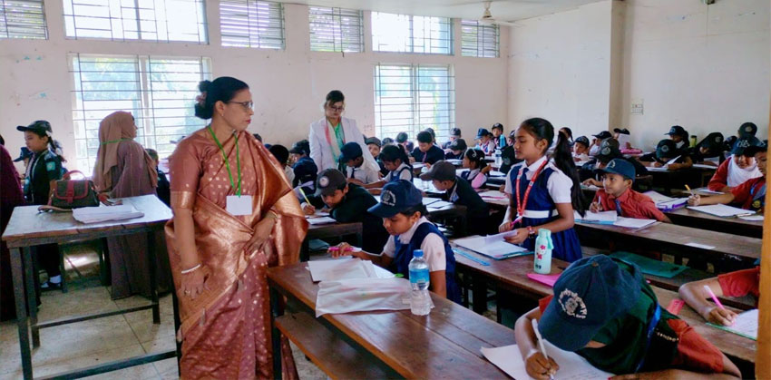 হাইমচরে কিন্ডারগার্টেন বৃত্তি পরীক্ষা অনুষ্ঠিত
