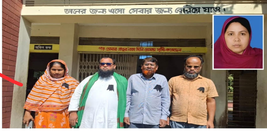 আন্দোলনে নিহত শিক্ষিকার মৃত্যুতে মতলব উত্তরে ১৮০ প্রাথমিক বিদ্যালয়ে কালো ব্যাজ