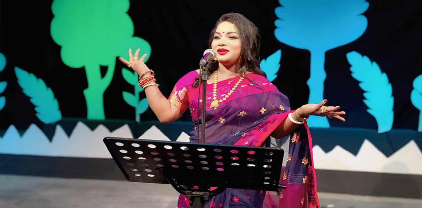 চাঁদপুরের গানের পাখি নন্দিতা দাস