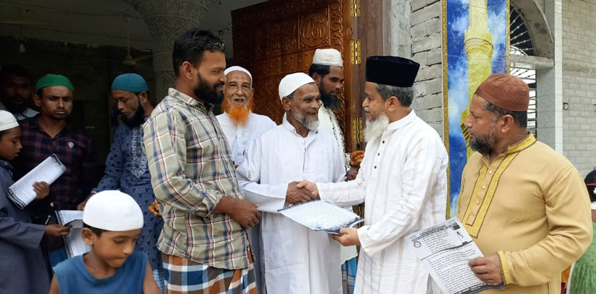 রাসুলের আদর্শে জীবন গঠন করতে পারলেই মানবজাতির মুক্তি আসবে-আহসান উল্লাহ