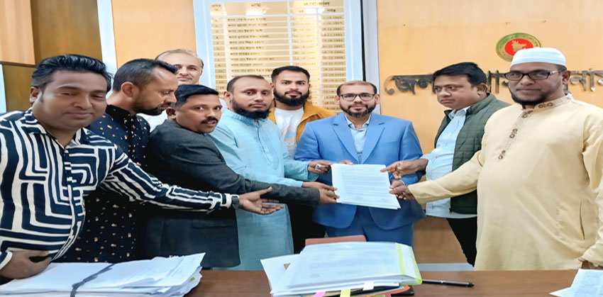 তাহিরপুরে টিটিসি নির্মাণ বাতিল! প্রতিবাদে স্মারকলিপি