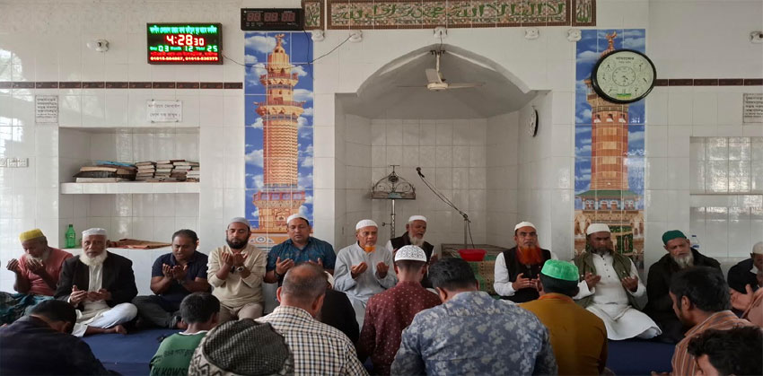 বেগম খালেদা জিয়ার রোগ মুক্তি কামনায় টামটা উত্তর বিএনপির দোয়া