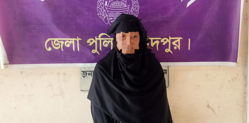 হাজীগঞ্জে মাদ্রাসাছাত্রীকে তুলে নিয়ে যাওয়ার ঘটনায় নারী গ্রেপ্তার: উদ্ধার হয়নি ভিকটিম