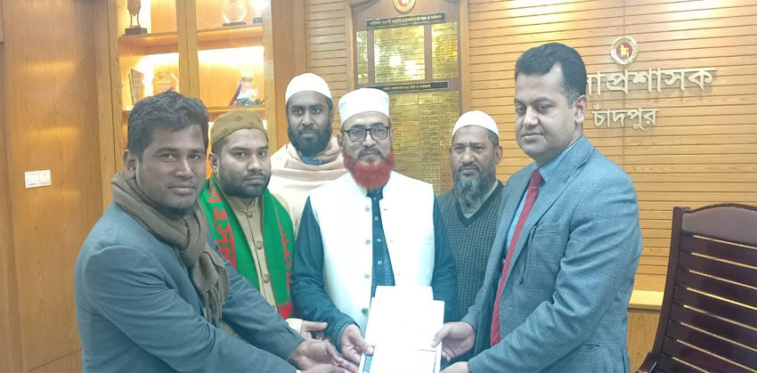 চাঁদপুর-৩ আসনে মনোনয়নপত্র সংগ্রহ করেন জামায়াত প্রার্থী অ্যাড. শাহজাহান মিয়া